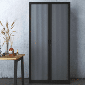 Armoire haute à rideaux (120 x  198ht)